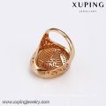 14425 Fashion jewelry copper alloy zircon ring, ladies 18k gold finger ring